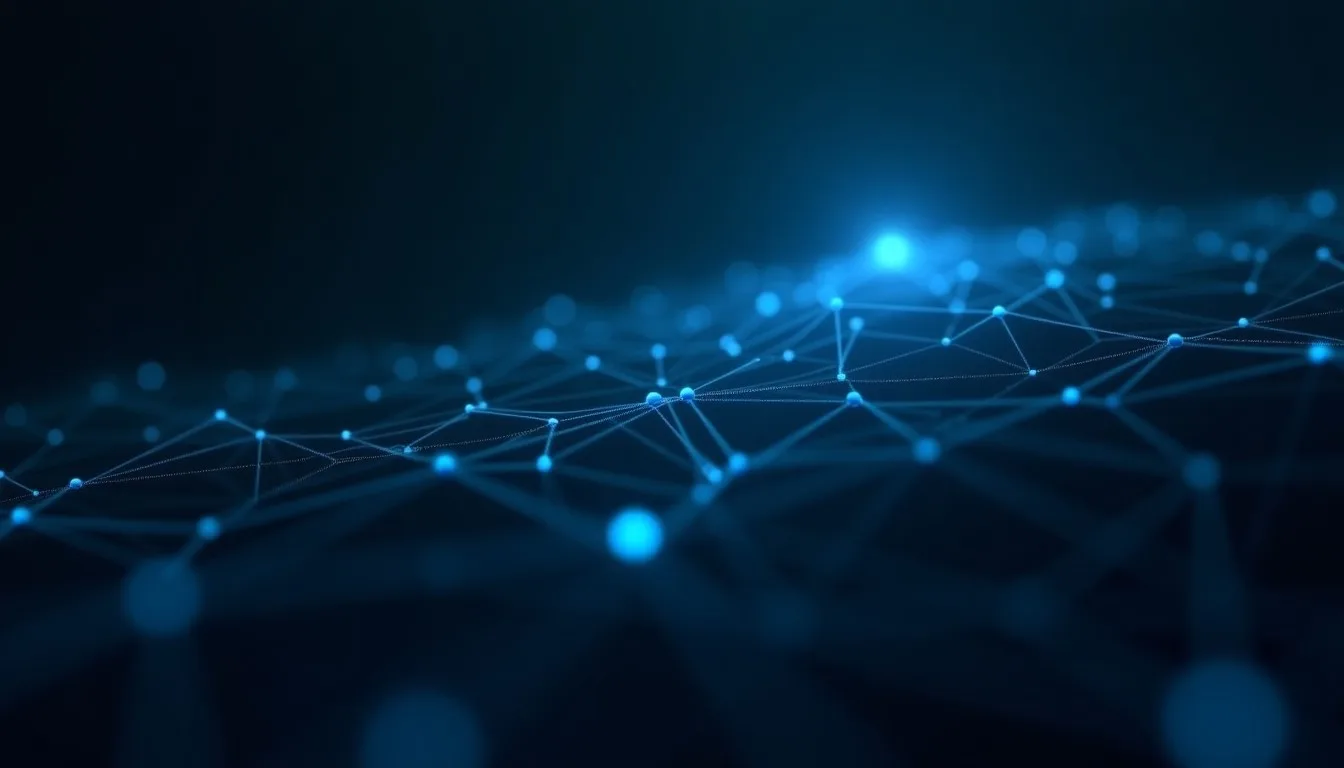Real-time communication network with media streams and low-latency message paths