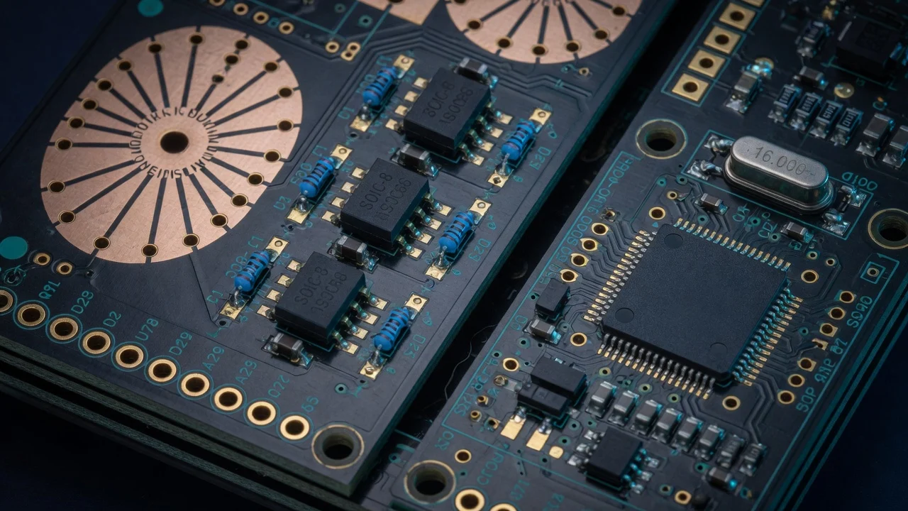 Mixed-signal circuit board concept