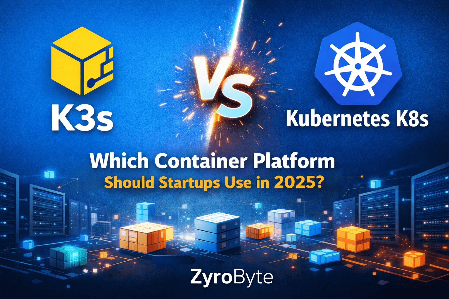 K3s vs Kubernetes architecture comparison for startup infrastructure